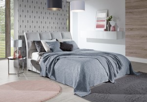Narzuta FAVO DESIGN  Popielata M30266